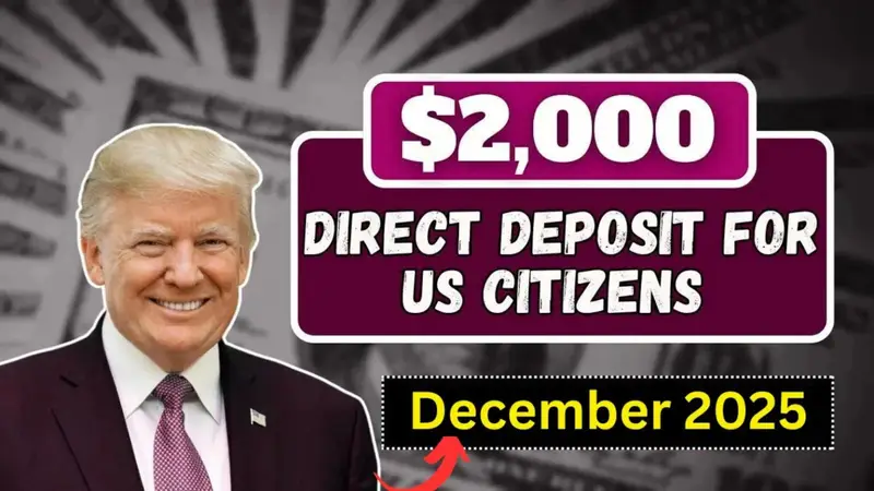 Federal 2,000 USD direct deposit